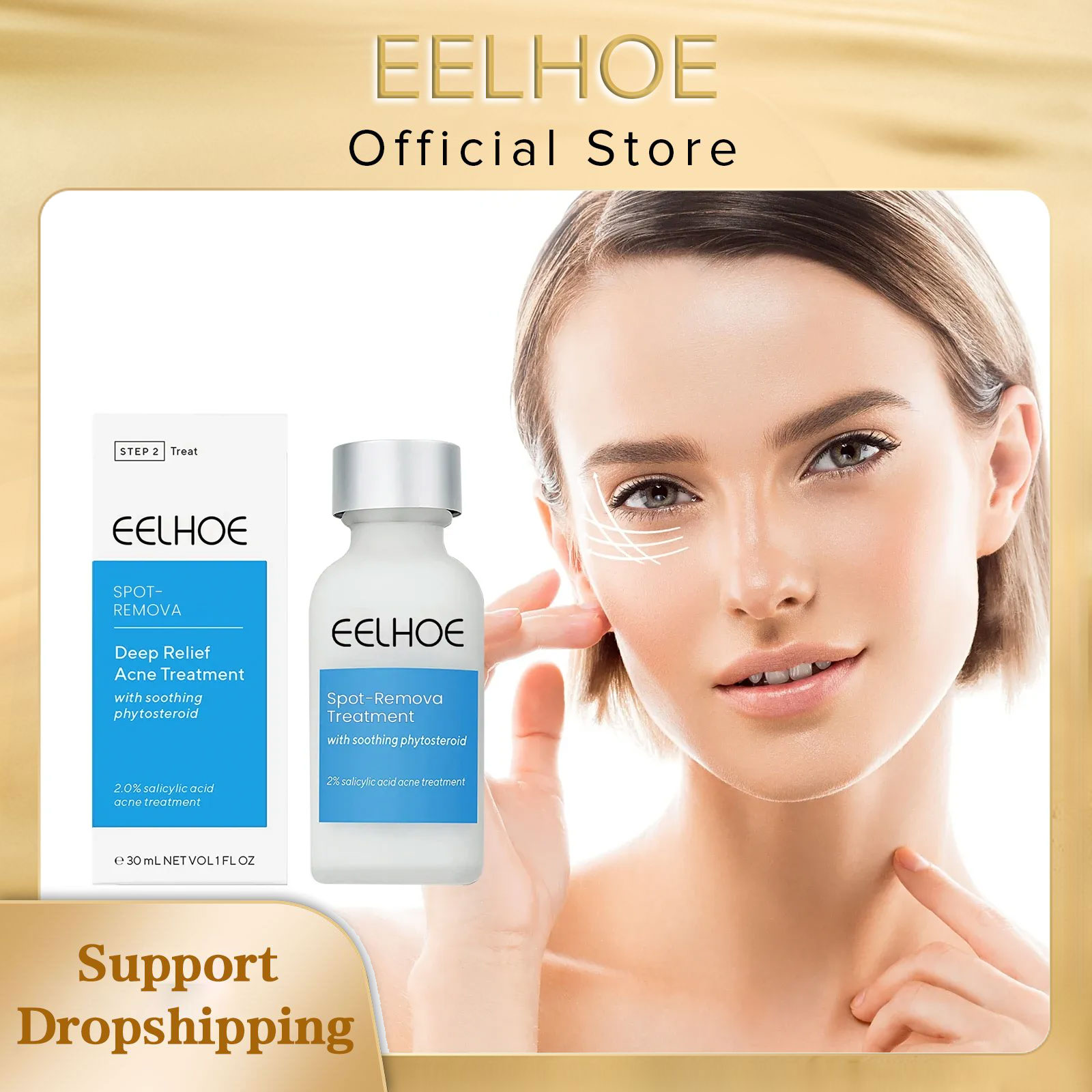 Salicylic Acid Blackhead Remover - EELHOE Điều Trị Mụn Dưỡng Da
