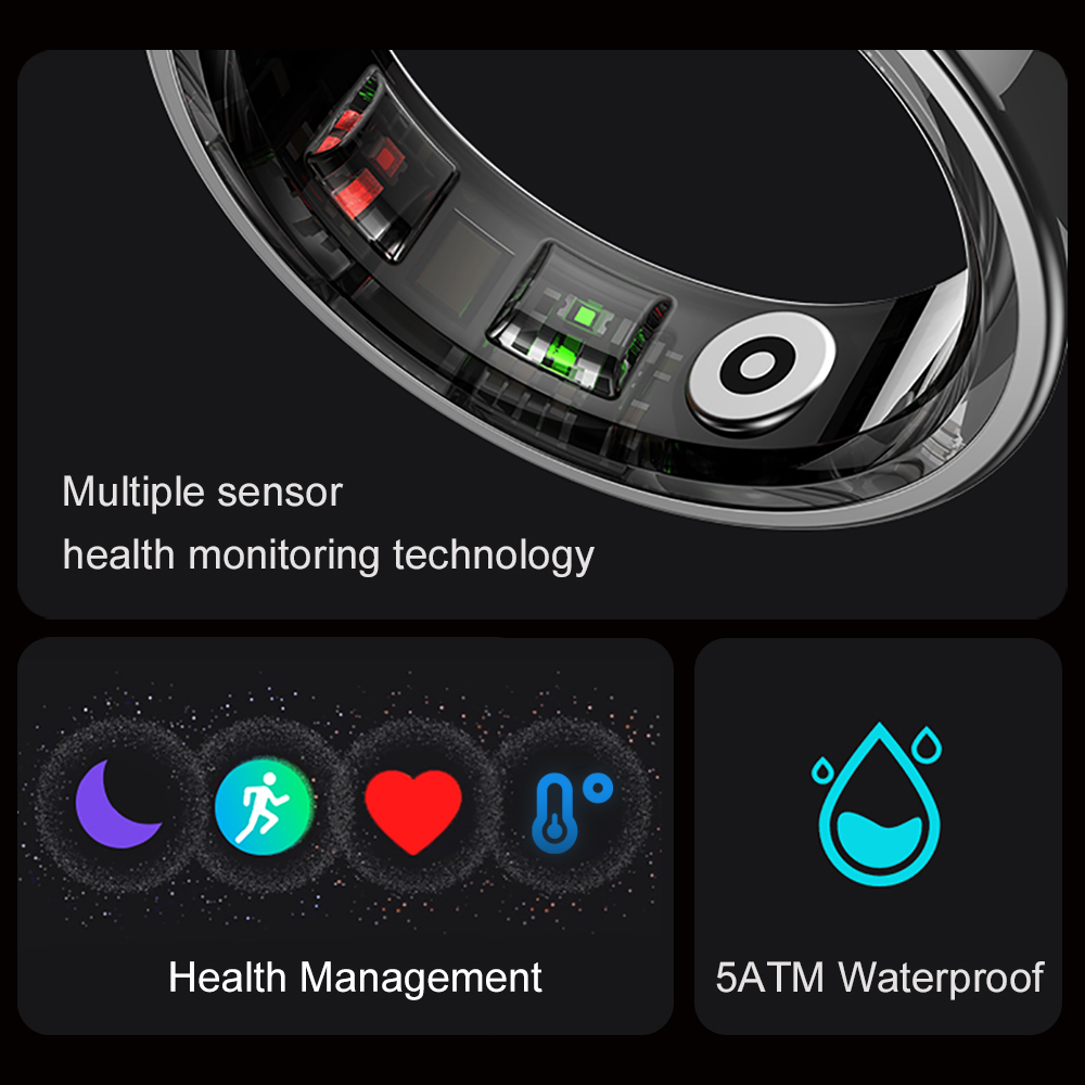2024 COLMI R09 Smart Ring Men  - đánh giá và giá Health Monitors