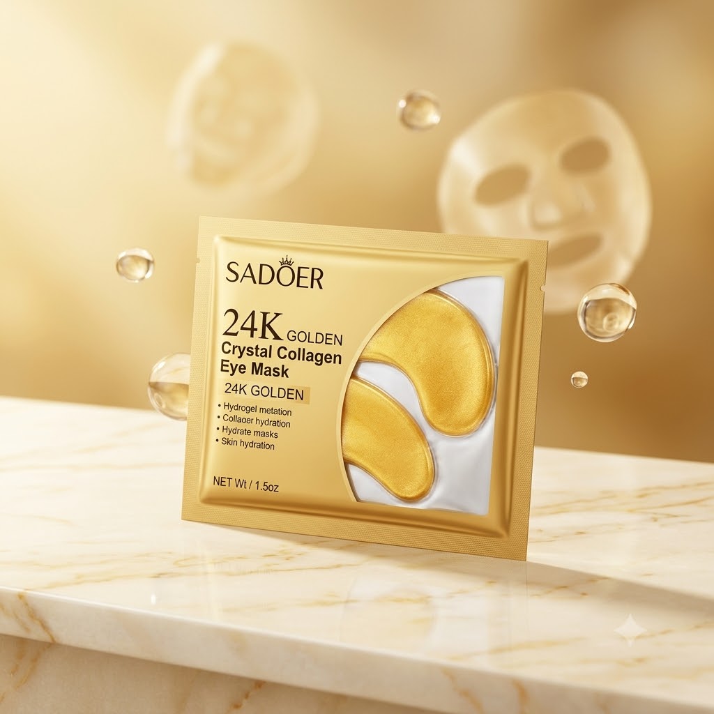 10PCS Gold Collagen Under Eye  - đánh giá và giá Collagen Under Eye Patches