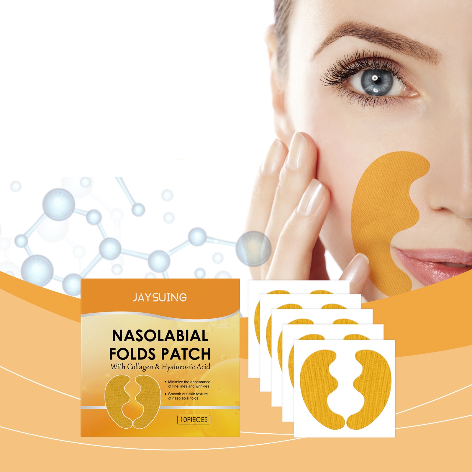 Wrinkle Removal Patch Hyaluron - đánh giá và giá Collagen Under Eye Patches