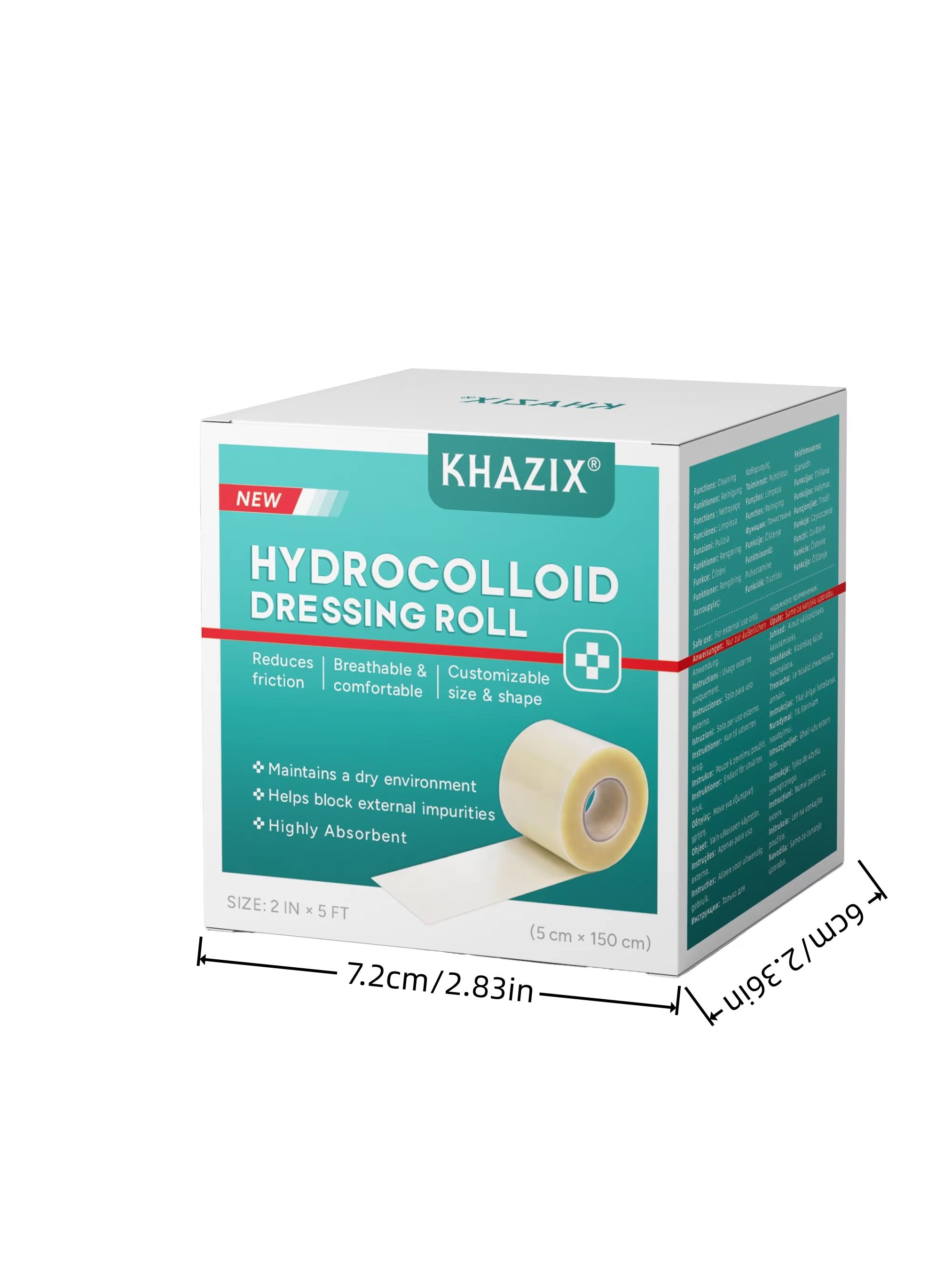 Hydrocolloid Pimple Patch Roll - đánh giá và giá Skincare